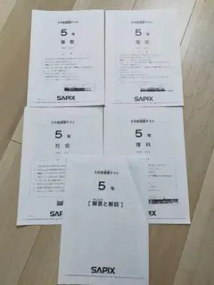 2026年最新】サピックス 5年 テストの人気アイテム - メルカリ
