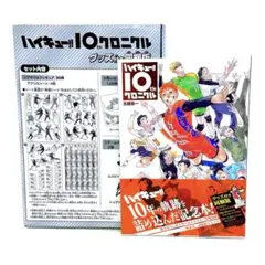 2026年最新】ハイキュー!! 10thクロニクル グッズ付き同梱版 未開封