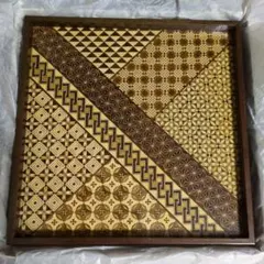 2026年最新】寄木細工 お盆の人気アイテム - メルカリ