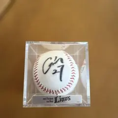 2026年最新】炭谷銀仁朗 サインボールの人気アイテム - メルカリ