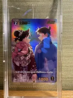 工藤新一 チャレンジ戦 優勝プロモ コナンカード - メルカリ