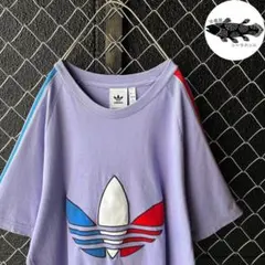 レア adidas アディダス tシャツ トレフォイル デサント社 90s XL