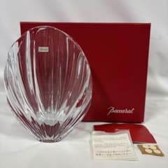 Baccarat バカラ リゴット シェル型 フラワーベース 花瓶 - メルカリ