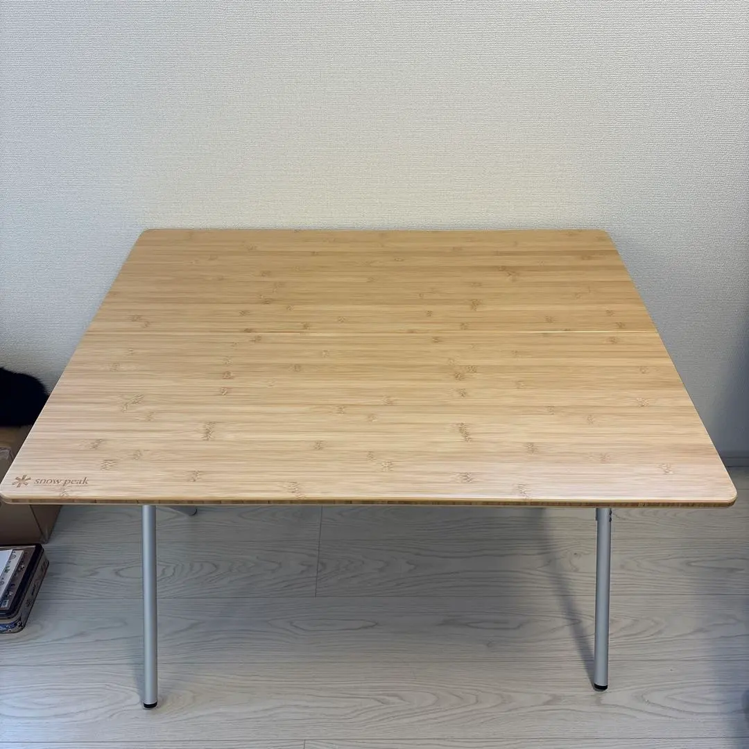 2026年最新】スノーピーク snowpeak ワンアクションテーブルロング竹の