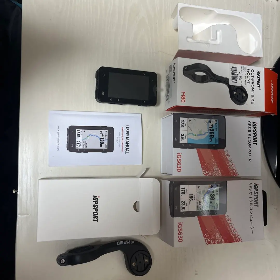 美品 iGPSPORT iGS630S サイクルコンピュータ VS800ライト A