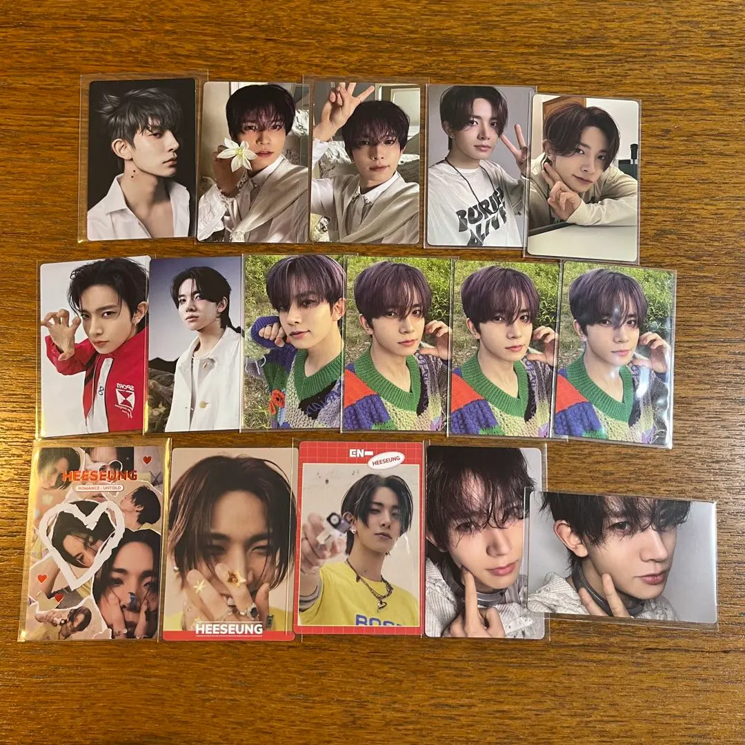 2026年最新】enhypen ヒスン トレカ 16枚 まとめ売りの人気アイテム