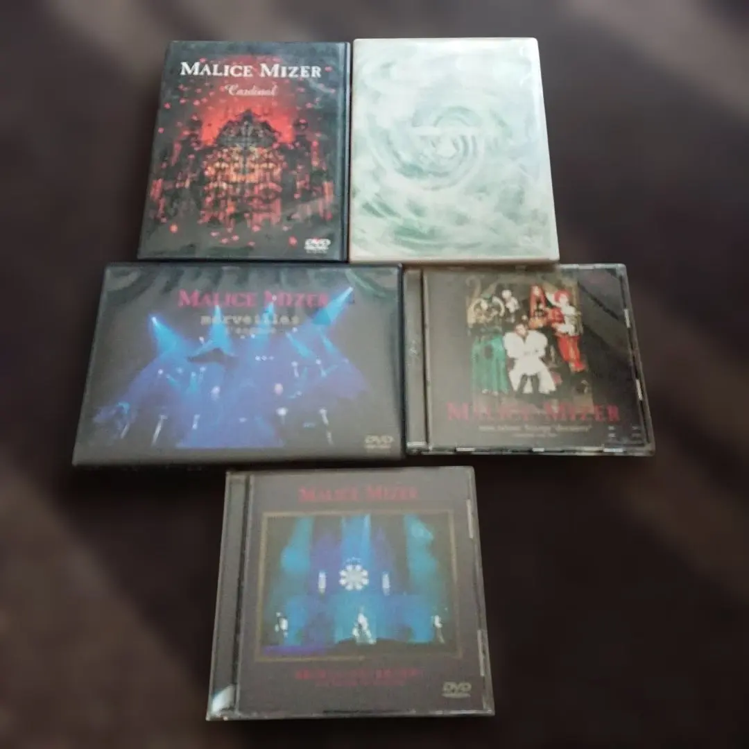 MALICE MIZER DVD 五張套裝‐ Mercari 日本最大二手網購平台