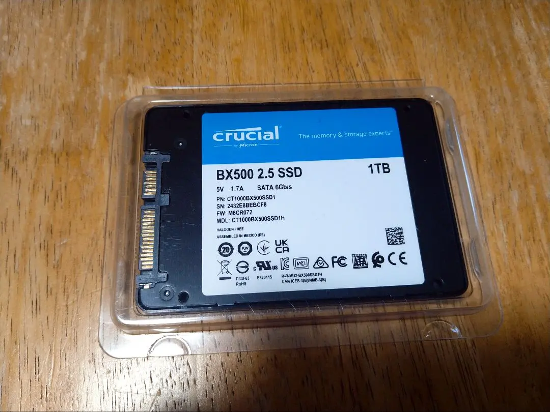 2026年最新】Crucial BX500 CT1000BX500SSD1の人気アイテム - メルカリ