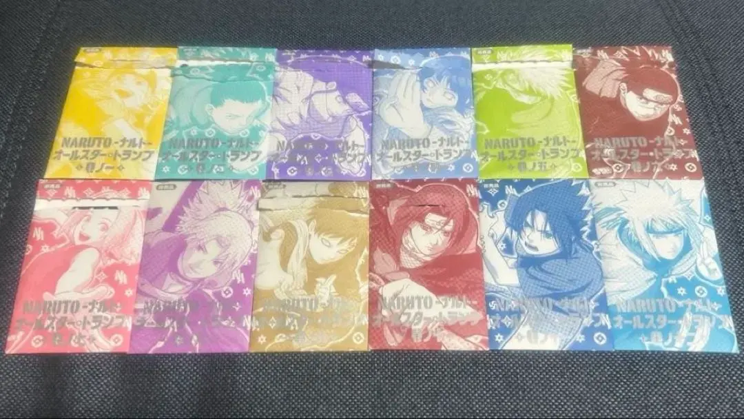 NARUTOナルトオールスタートランプ非売品コンプセットカード