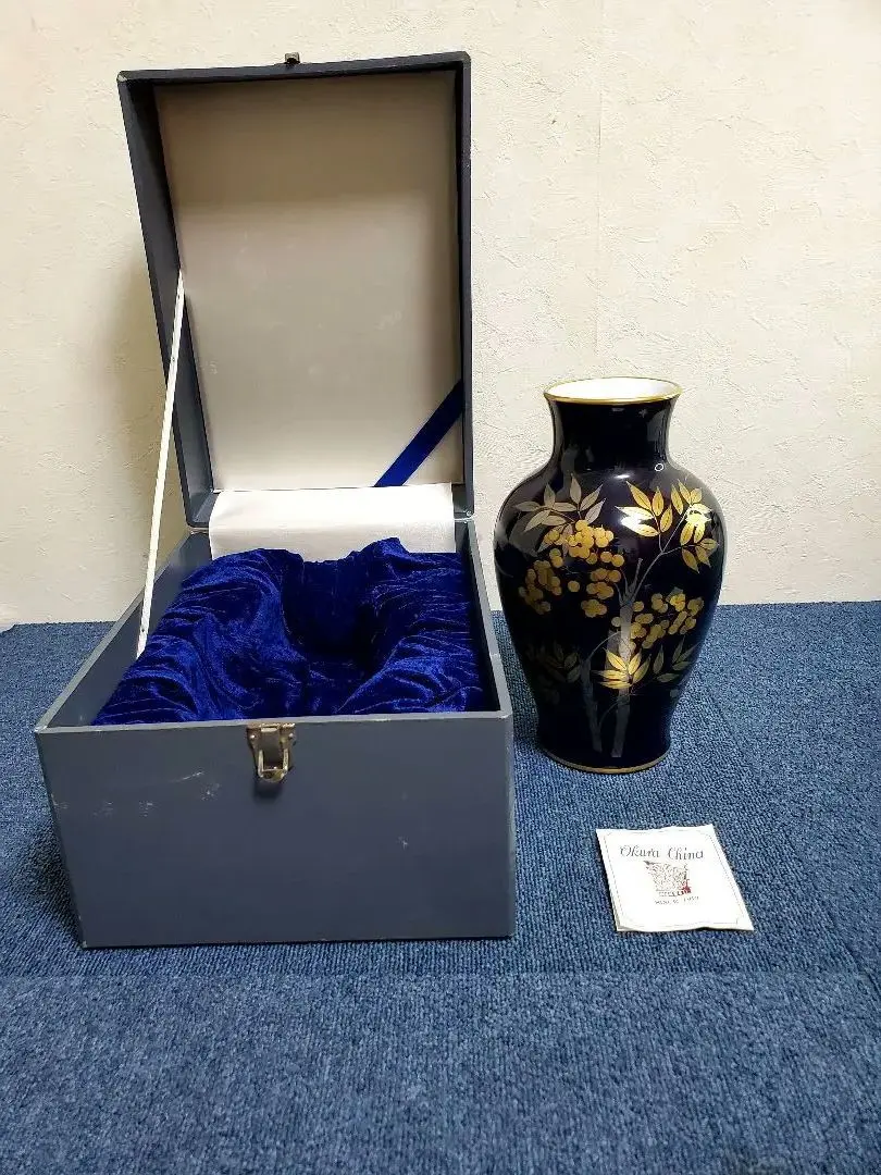 2026年最新】大倉陶園 瑠璃 花瓶の人気アイテム - メルカリ