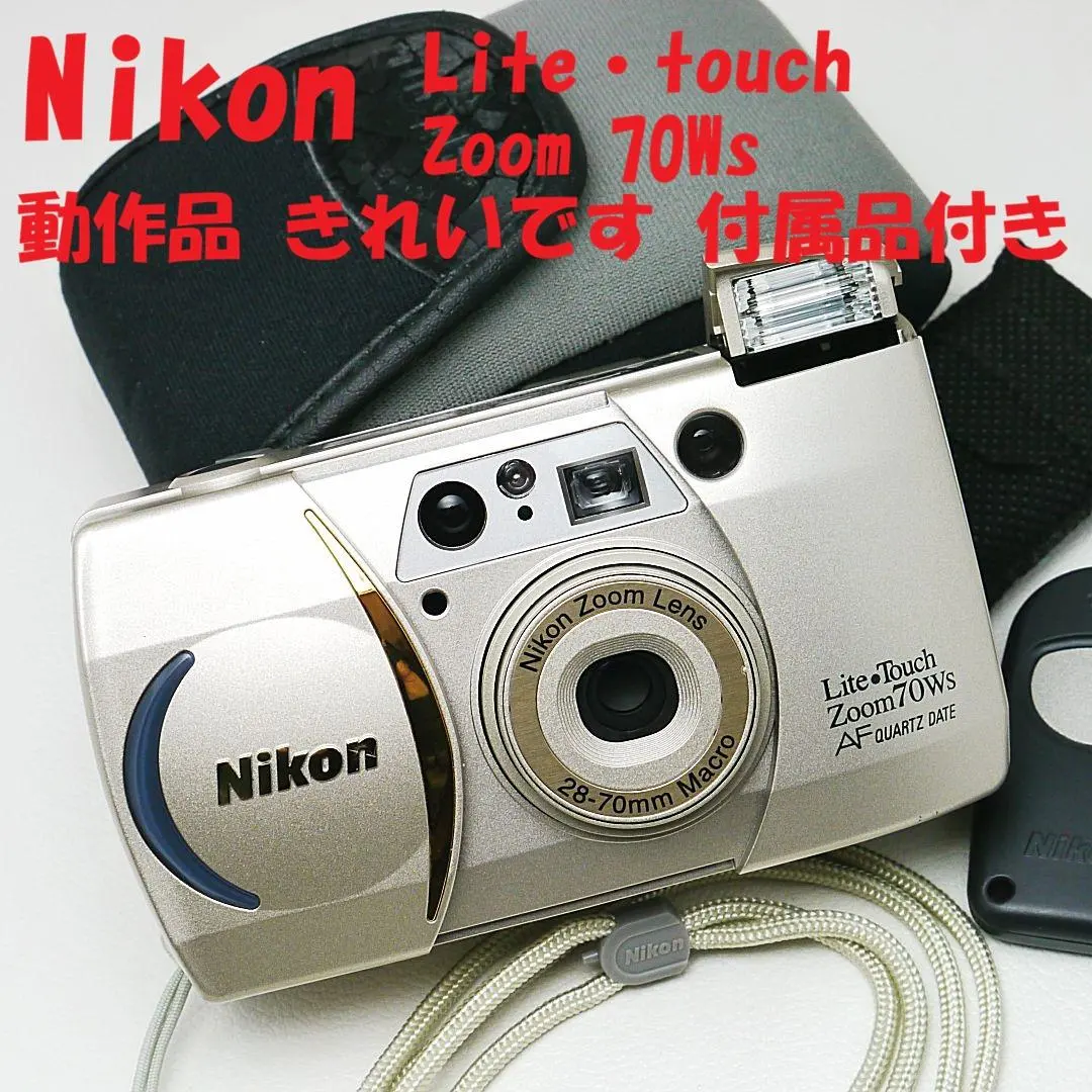 2026年最新】nikon lite touch zoomの人気アイテム - メルカリ