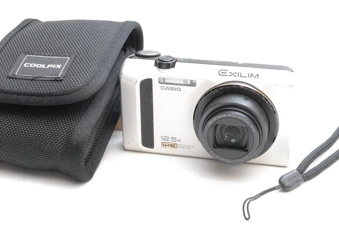 2026年最新】CASIO カシオ デジタルカメラ EXILIM EX-ZR300WE ホワイト