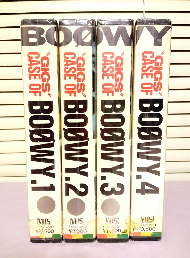 2026年最新】boowy gigs vhsの人気アイテム - メルカリ