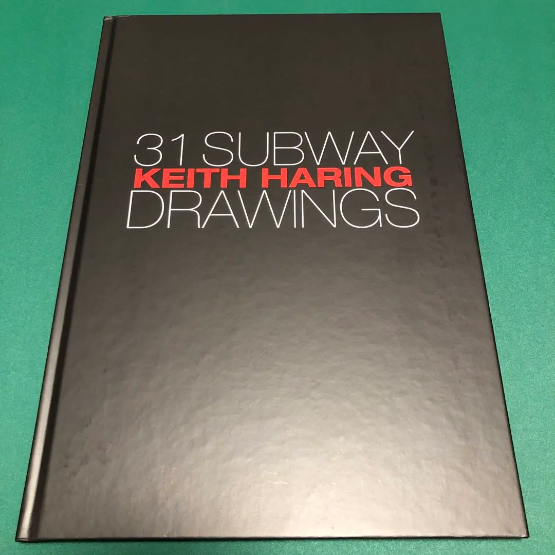 希少本】31 SUBWAY DRAWINGS 【表紙テキスト赤ver.】