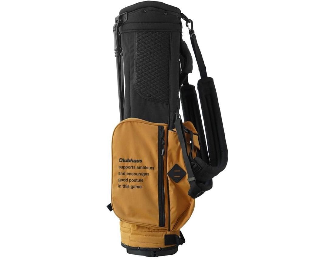 新品 クラブハウス clubhaus 限定コラボ ゴルフ キャディバッグ - メルカリ