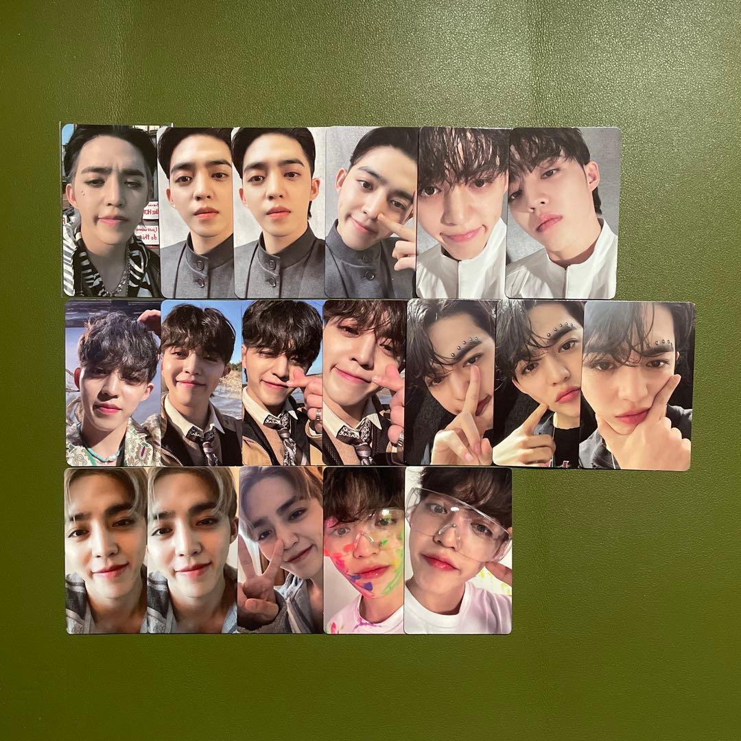 SEVENTEEN Face The Sun エスクプス トレカ 18枚 セット - メルカリ