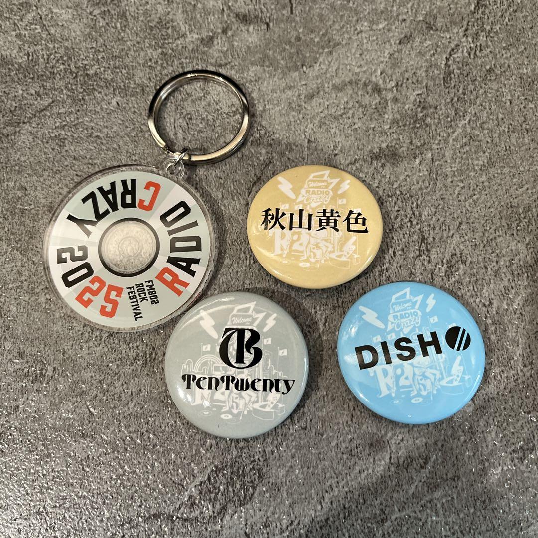 レディクレ】RADIO CRAZY2025関連グッズ 缶バッチ - メルカリ