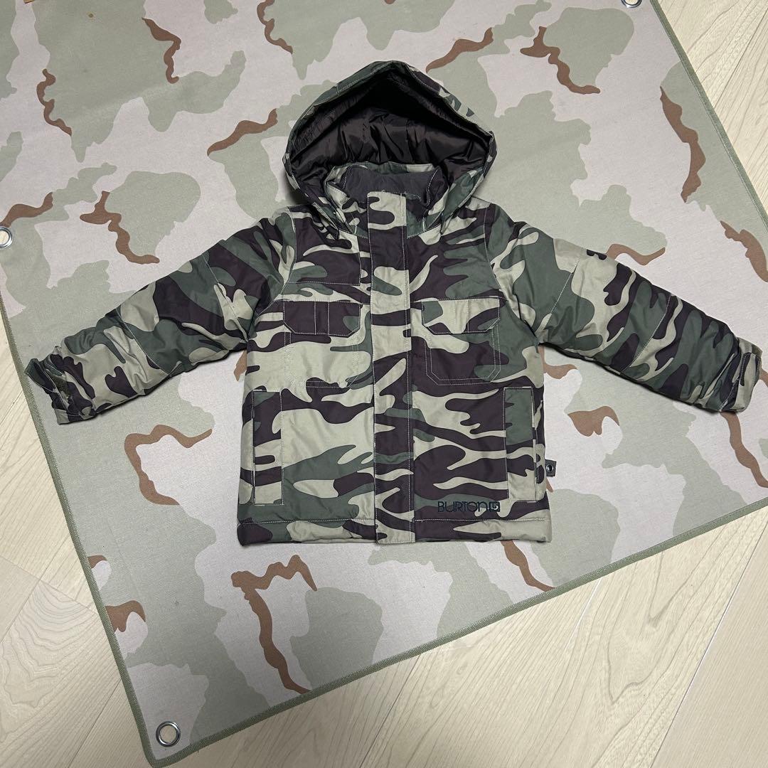 Burton バートン 迷彩柄 キッズ 子供 ジャケット サイズ4T - メルカリ