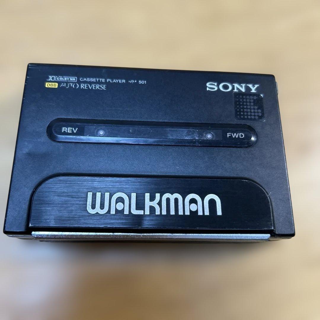 ☆ソニーウォークマンSONY WM-501 カセットプレーヤー☆ジャンク品