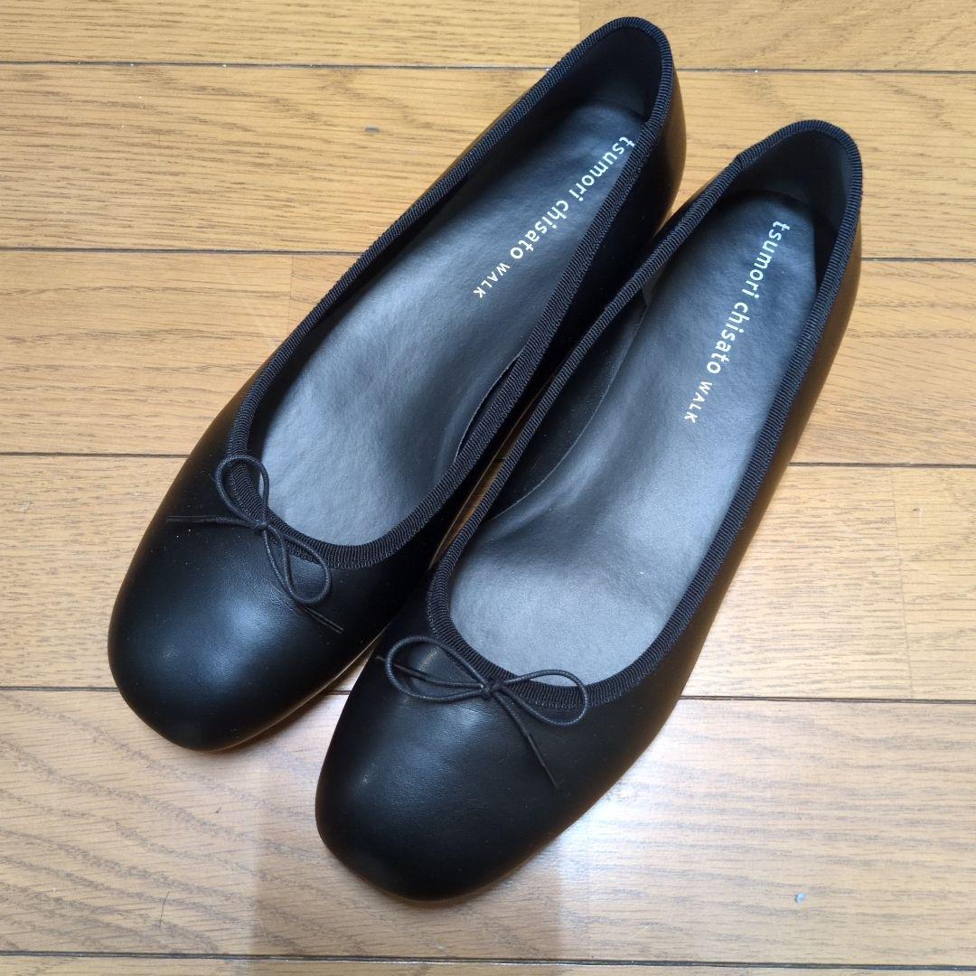 ツモリチサト ウォーク バレエシューズ ブラック - メルカリ