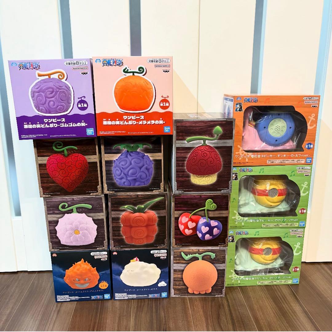 ワンピース 悪魔の実ルームライト どんぶら 電伝虫スピーカー - メルカリ