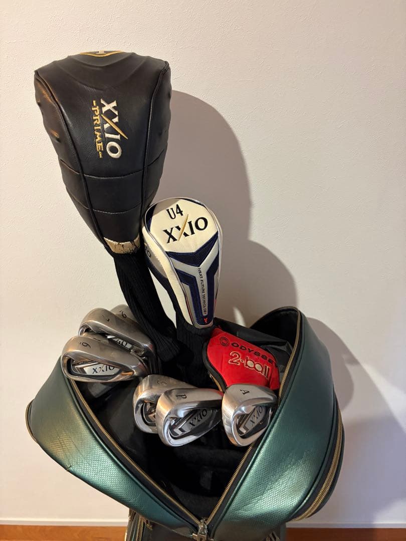 ゼクシオ（XXIO） 他 キャディバッグ・ゴルフクラブ10本・ボール等のセット ゼクシオクラブ＆キャディバッグセット(クラブセット（単品）)|XXIO