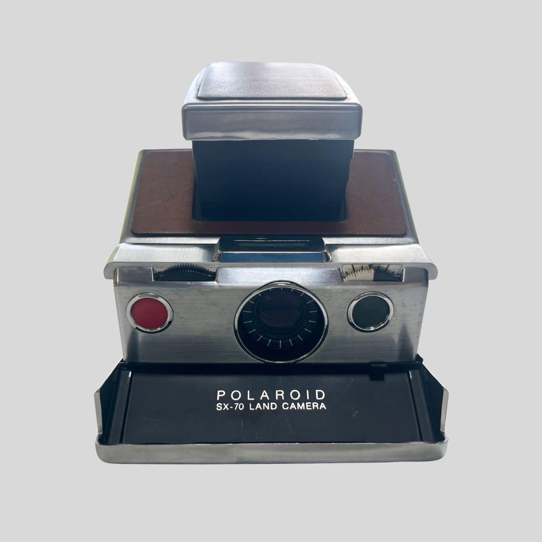 ポラロイドSX-70茶銀【ジャンク】Polaroid SX-70 - メルカリ