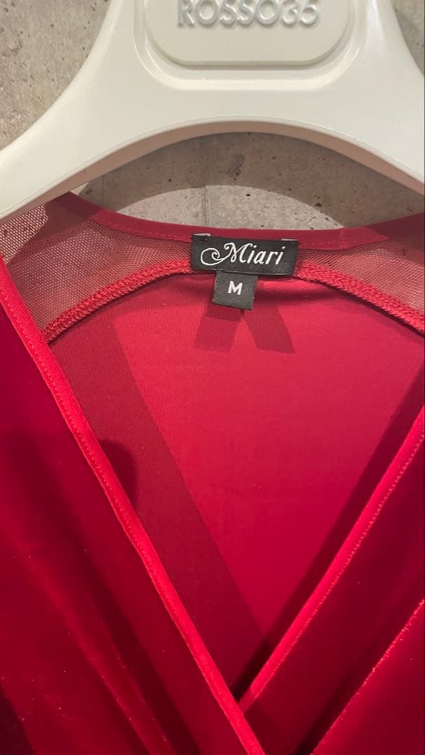 Miari レッドドレス 未使用品 社交ダンス ラテンダンス 送料込 - メルカリ