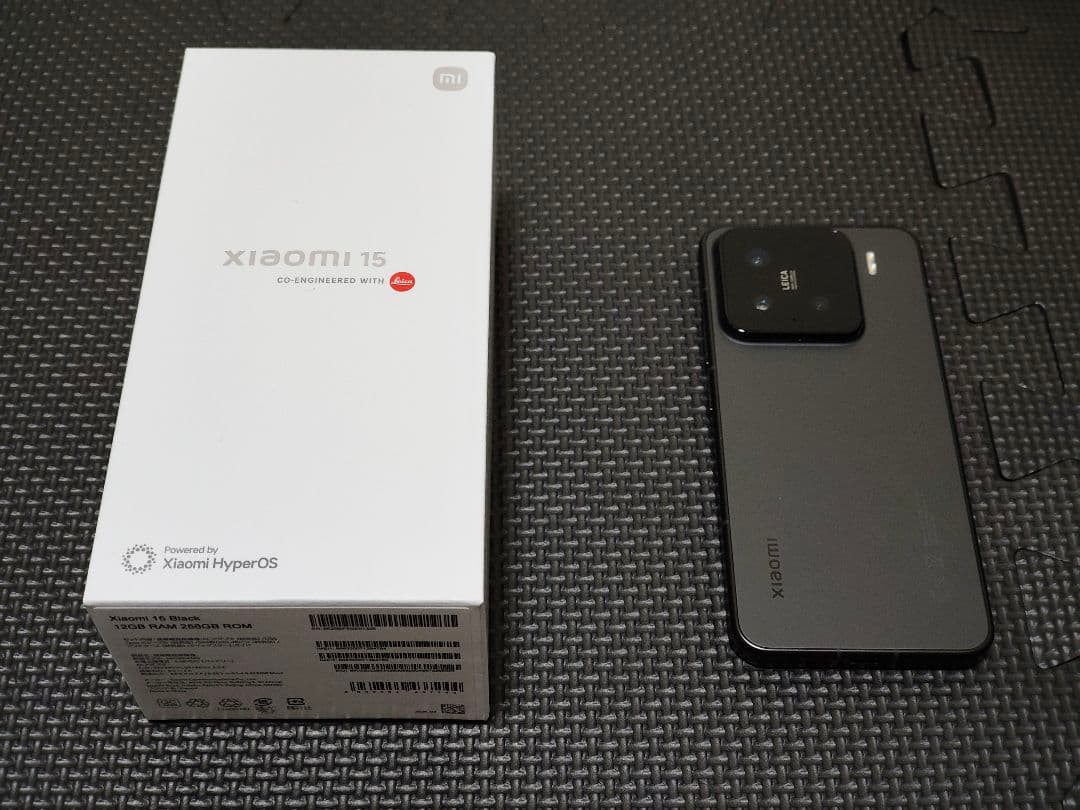 Xiaomi 15 日本版 12db 256gb ブラック Xiaomi 15 Black 12GB+256GB MZBOKEEJP : ヤマダデンキ Yahoo!店