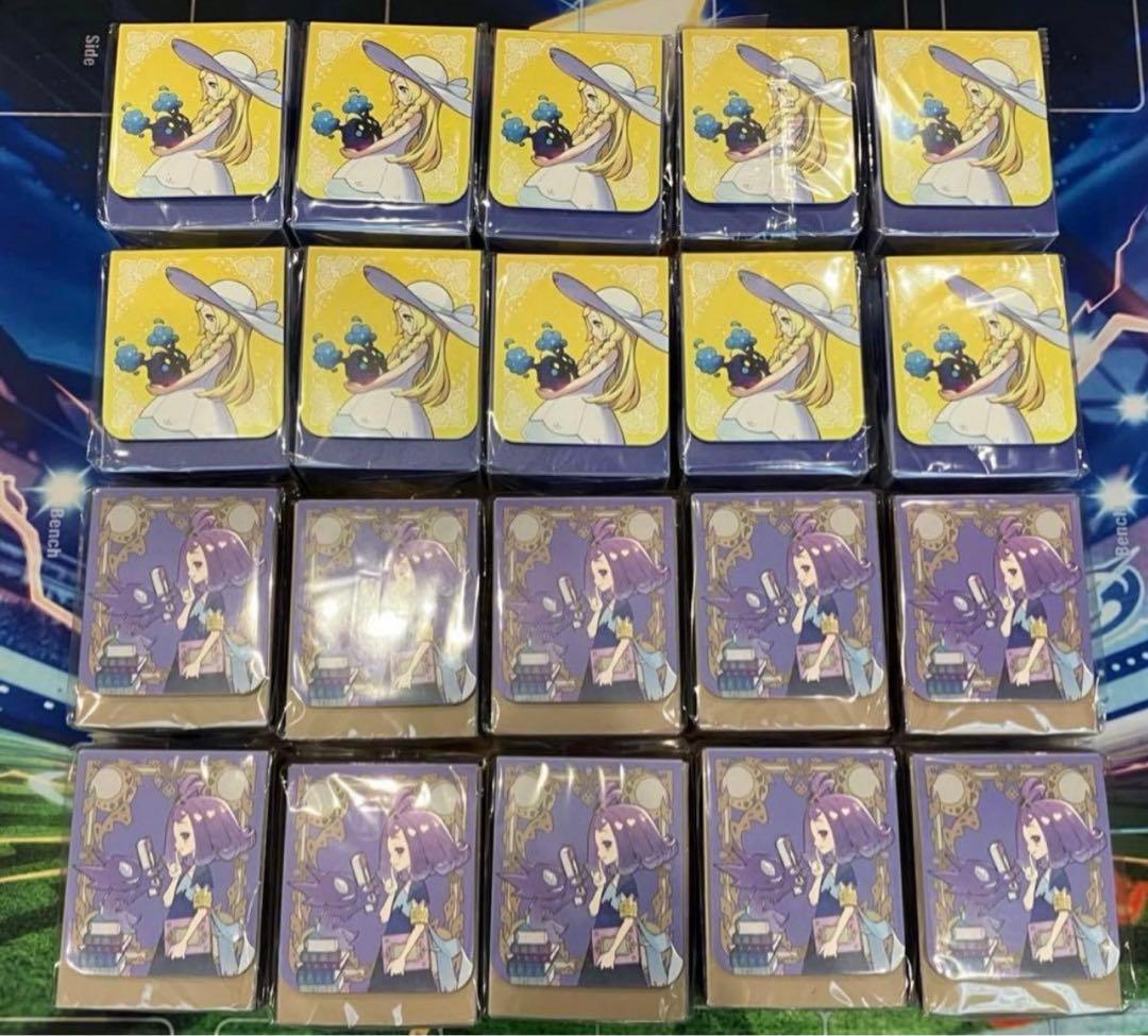 ポケモンセンターセット リーリエ アセロラ デッキケース デッキシールド 6点セット リーリエ アセロラ デッキケース デッキシールド ポケモン