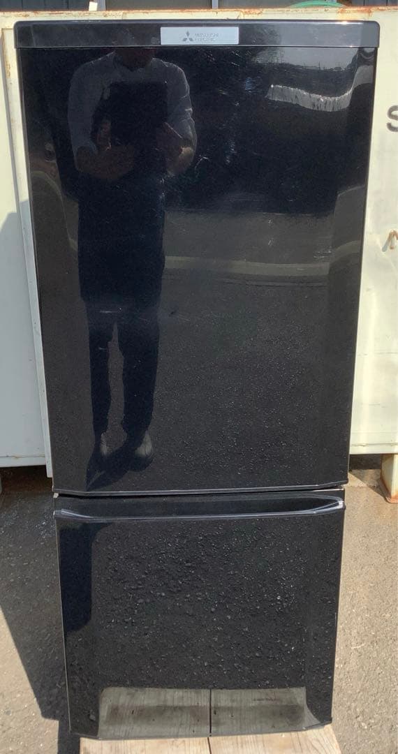 2015年製 三菱 2ドア冷凍冷蔵庫 MR-P15Z-B 146L - メルカリ