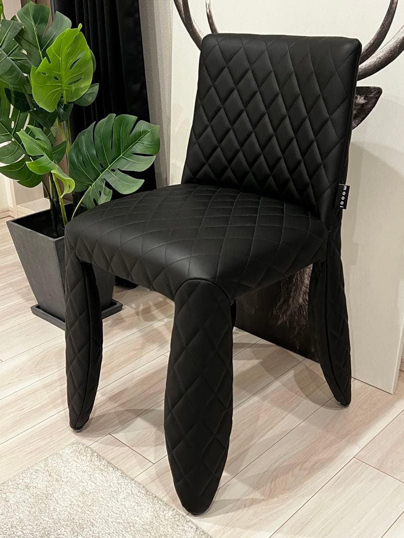 美品　moooi　モーイ　モンスターチェア×１　FLYMEe　トーヨーキッチン moooi Monster Chair / モーイ モンスター チェア（合成皮革