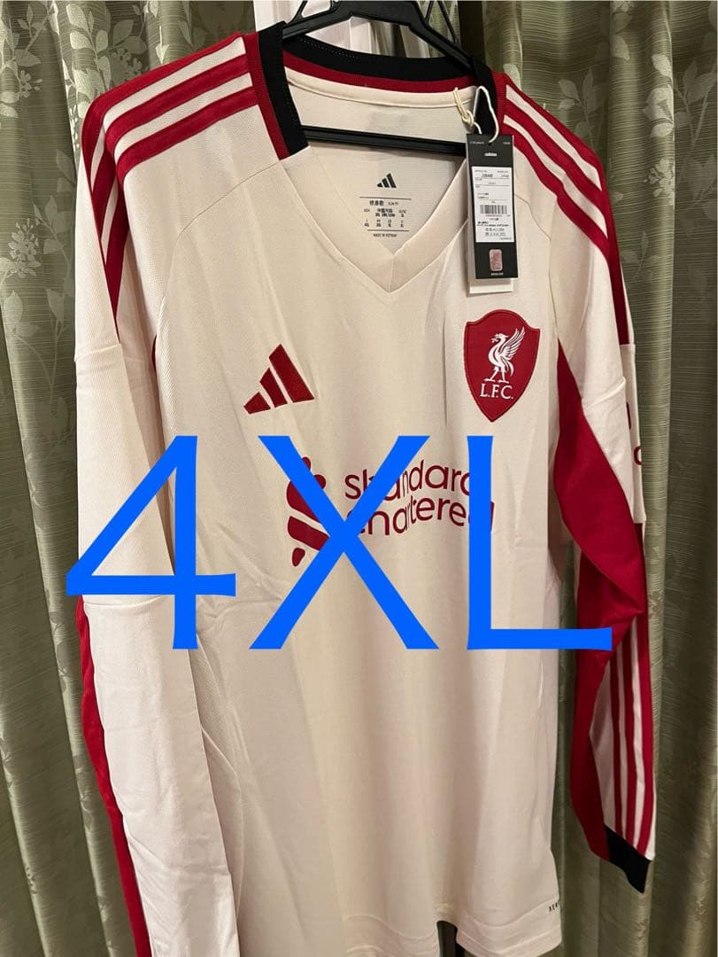 新品未使用】リバプールFC 25/26 長袖 アウェイ ジャージー 4XL - メルカリ