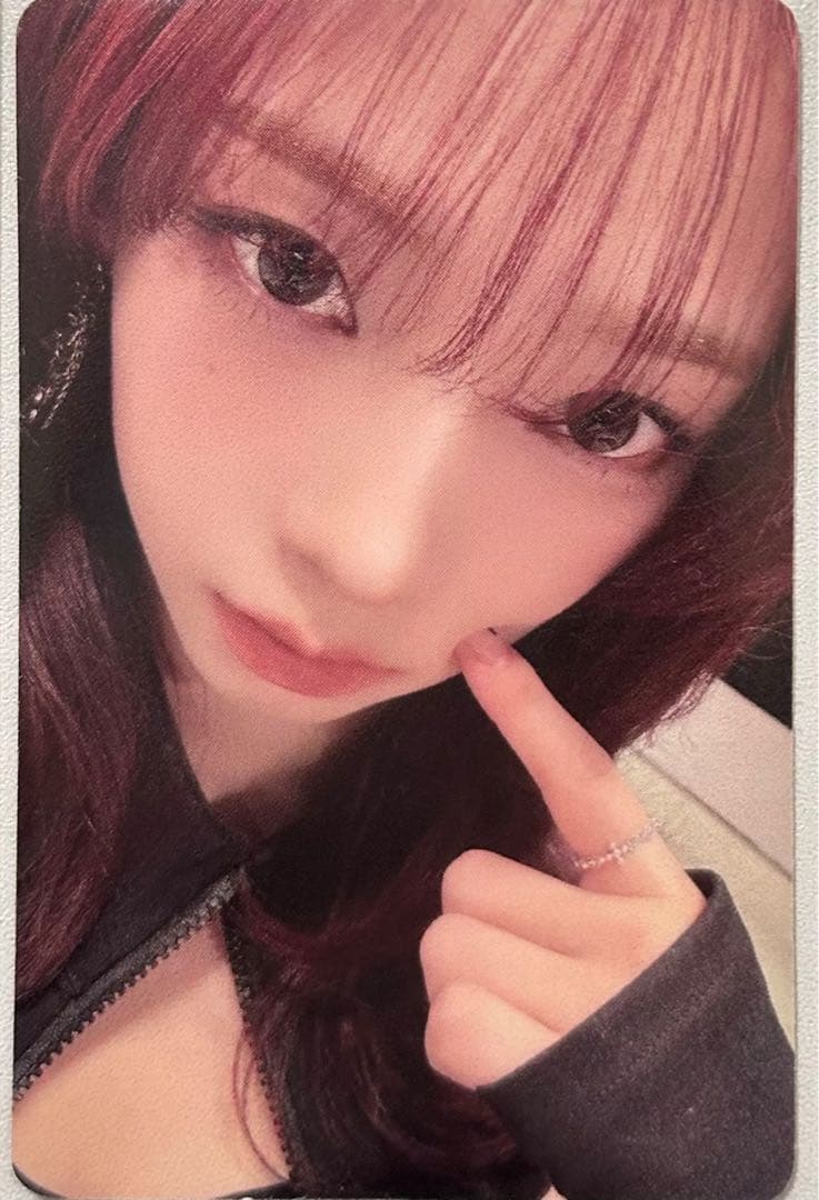 aespa カリナ 上海 MD ポップアップ レザージャケット トレカ - メルカリ