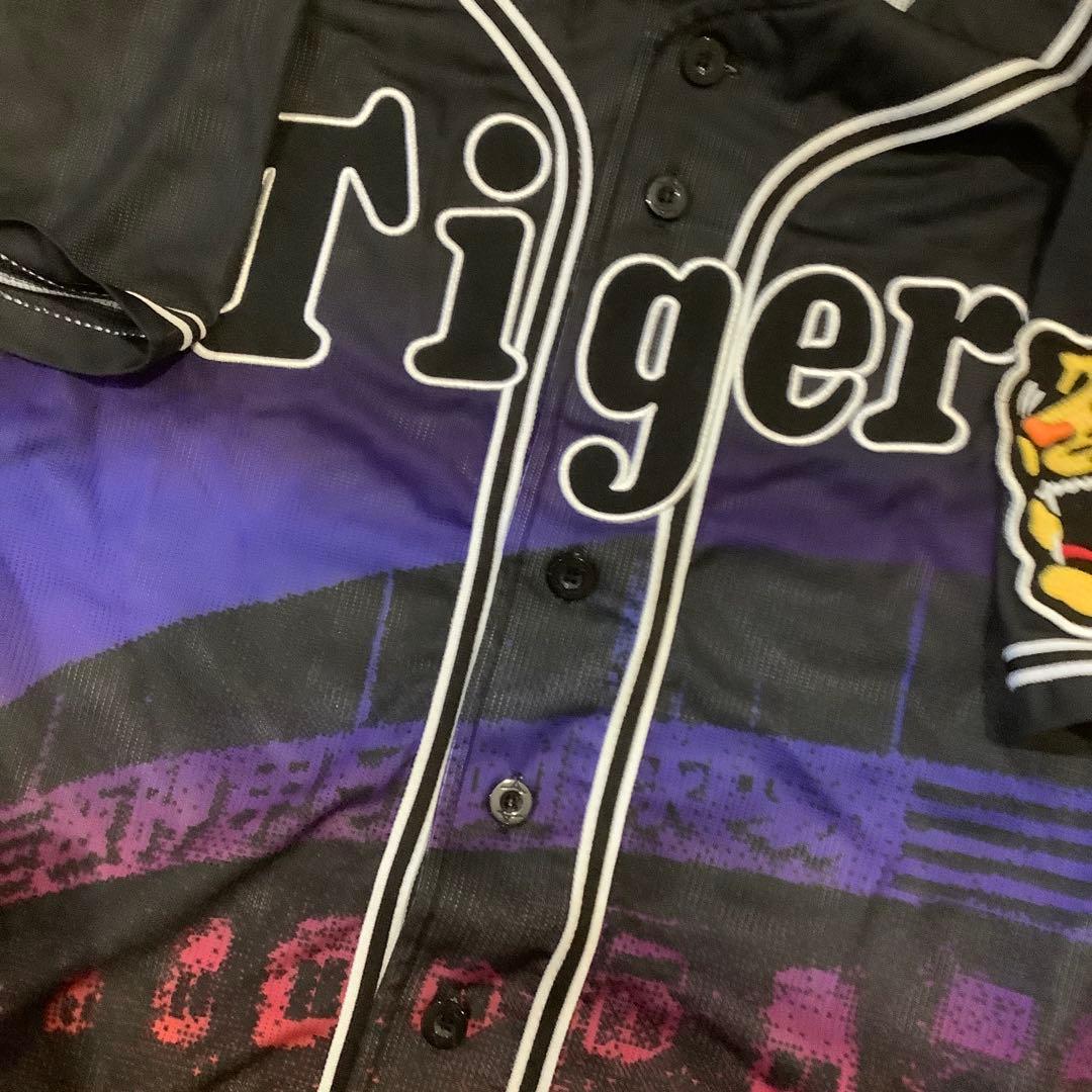 阪神タイガース　デザインジャージ　甲子園　Mサイズ　未使用 阪神タイガース グッズ ユニフォーム 刺繍 33 糸原選手 完成品 カラー