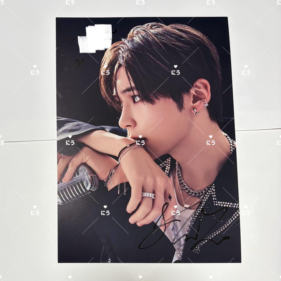 ZEROBASEONE ゼベワン ハンビン サイン 直筆 ペンサ - メルカリ