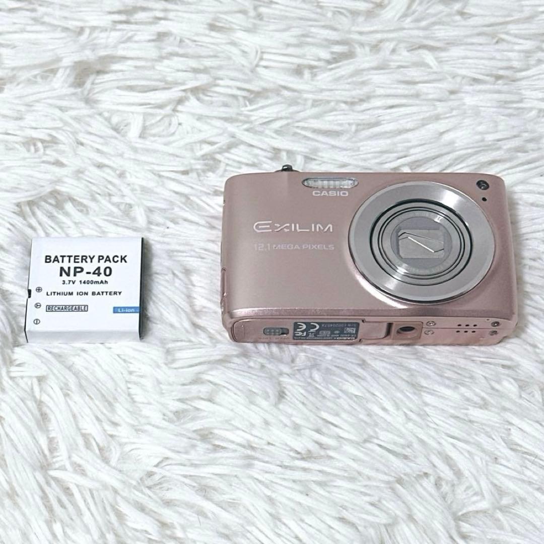 極美品】CASIO EXILIM EX-Z400 デジカメ ピンク カシオ - メルカリ