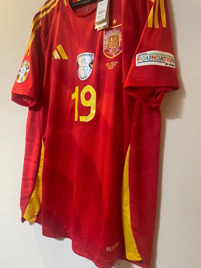 ユーロ決勝 オーセンティックユニフォーム ヤマル 2024 スペイン代表