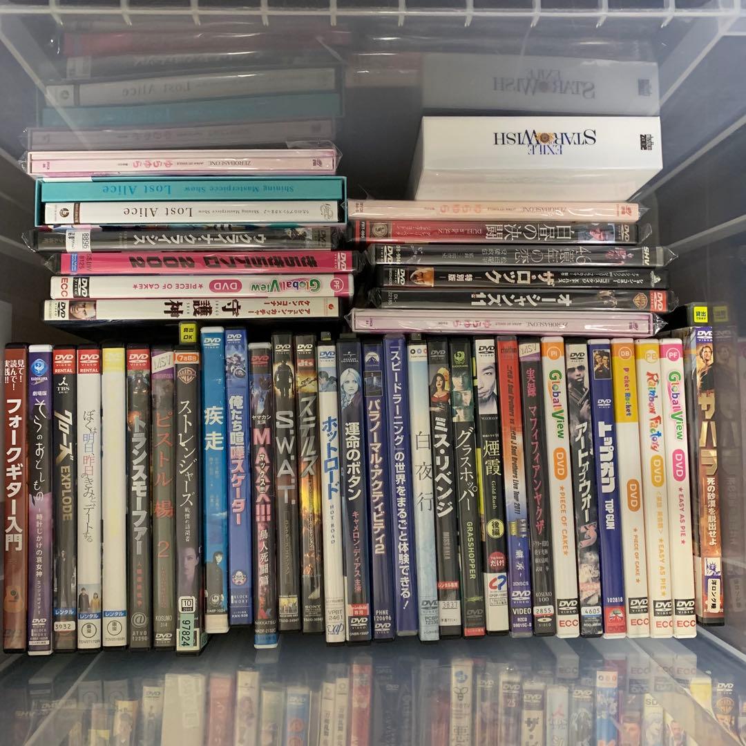 DVD 大量 まとめ売り 洋画 邦画 アニメ LIVE ライブ 120本セット