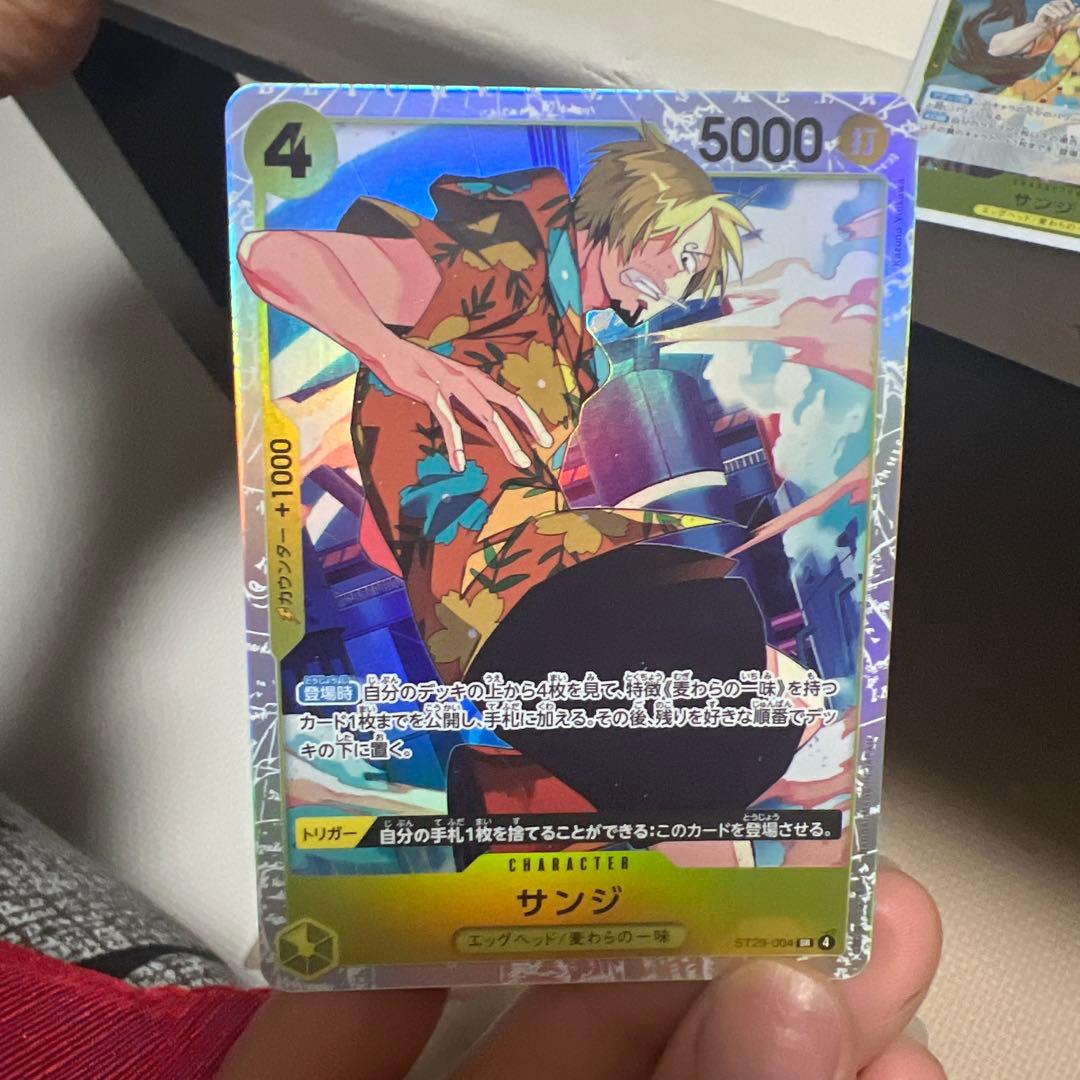 ワンピース サンジ カードセット - メルカリ