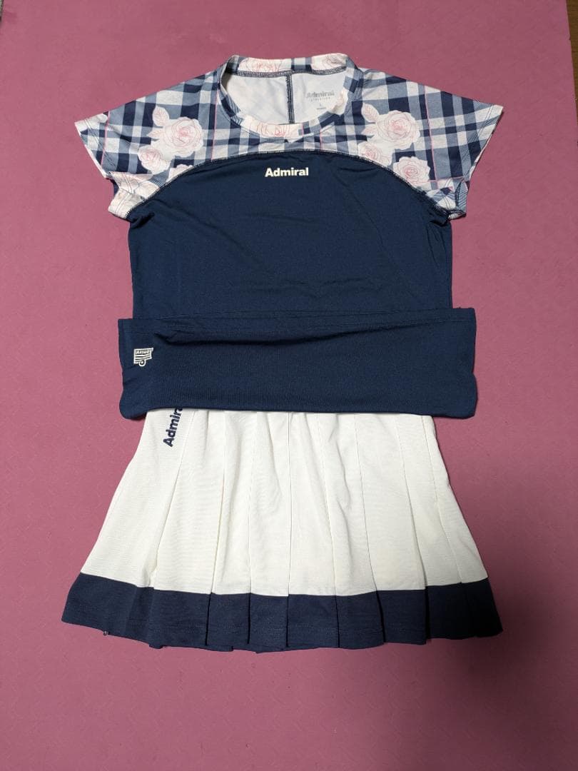 Admiral テニスウェア スカート付き Lサイズ - メルカリ
