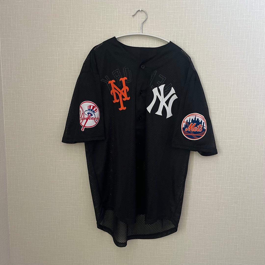 ニューヨーク・ヤンキース メッツ メッシュユニフォーム - メルカリ