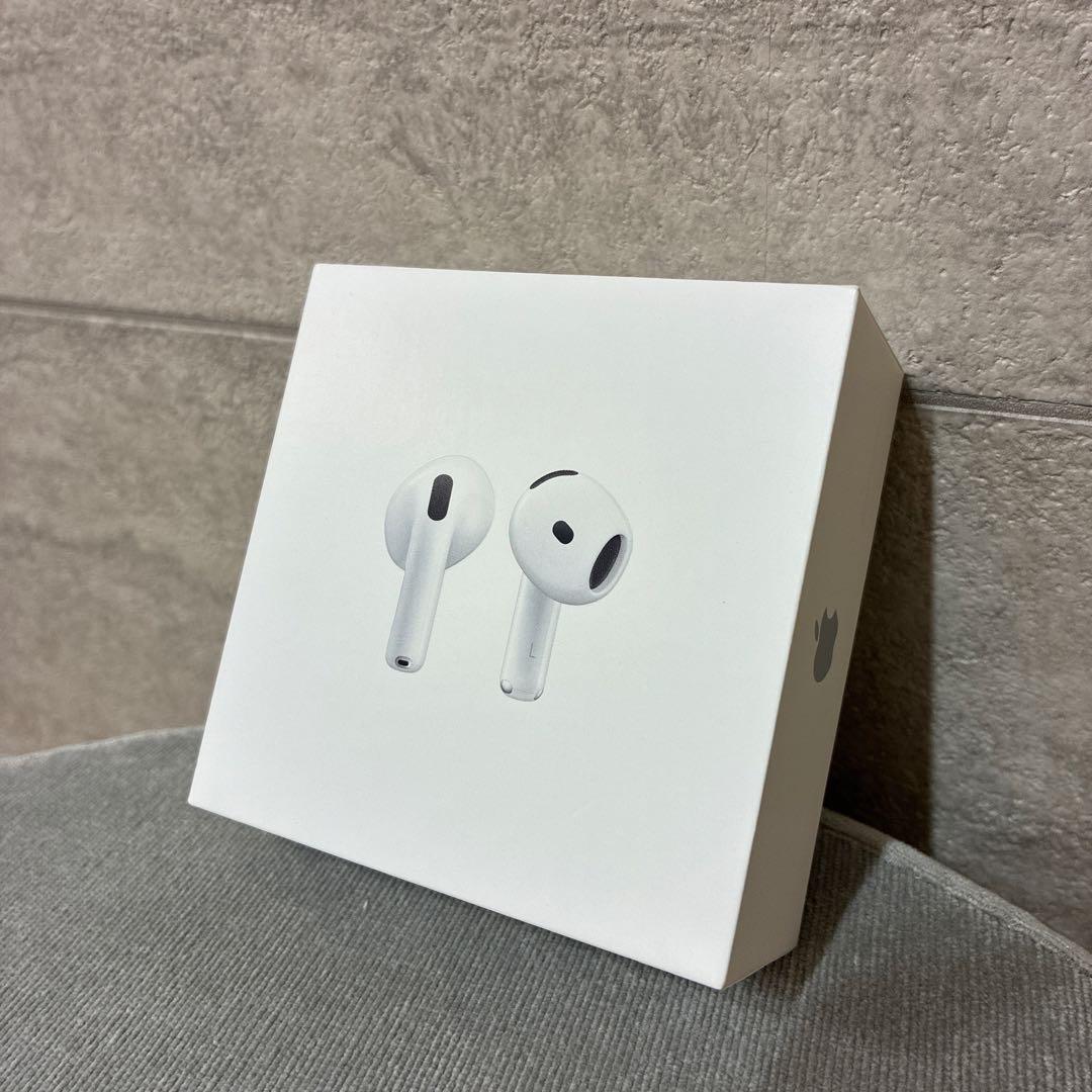 Apple AirPods 4 本体 ノイキャン非搭載 MXP63J/A AirPods 4 MXP63J/A [ワイヤレス(左右分離) /インナーイヤー型