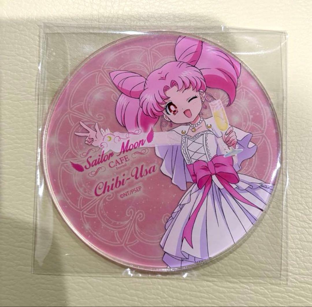 セーラームーンカフェ アクリルコースター ちびうさ／ちびムーン