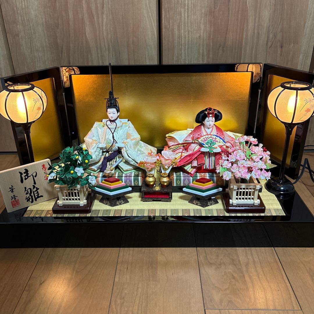 雛人形 親王飾り 楽天市場】【クーポン利用で10%OFF】雛人形 久月 ひな人形 ケース飾り