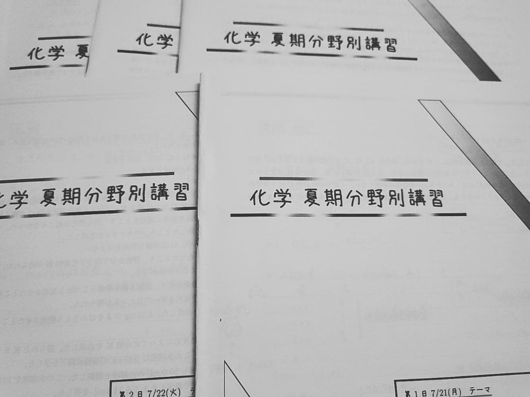 鉄緑会の岩田先生による高3化学分野別プリントフルセット 駿台