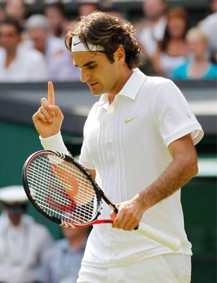 Nike ロジャー フェデラー ウィンブルドン 2010 着用モデル - メルカリ
