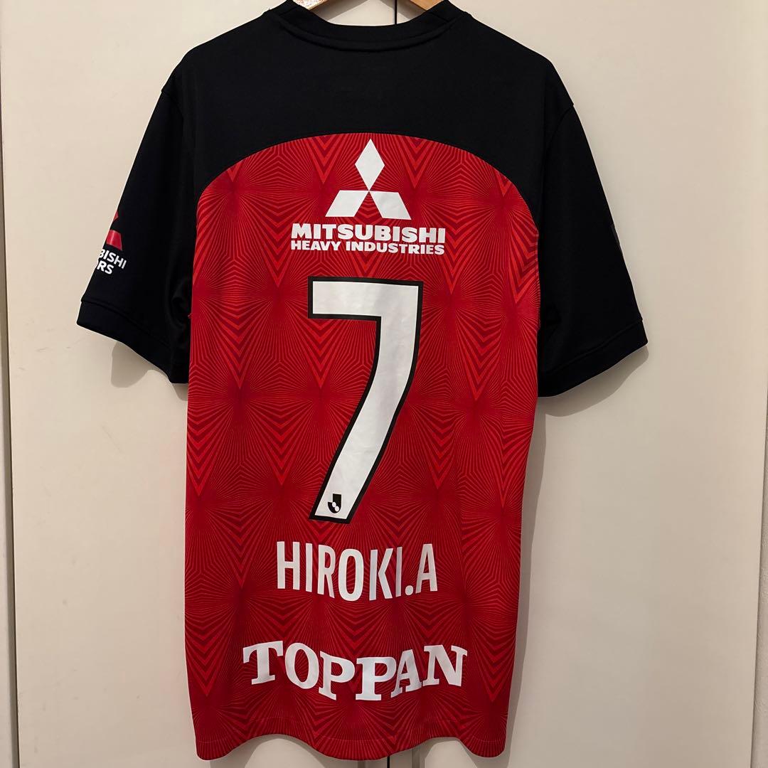 浦和レッズ NIKE ナイキ 2023 ユニフォーム レプリカ 安部裕葵 1st