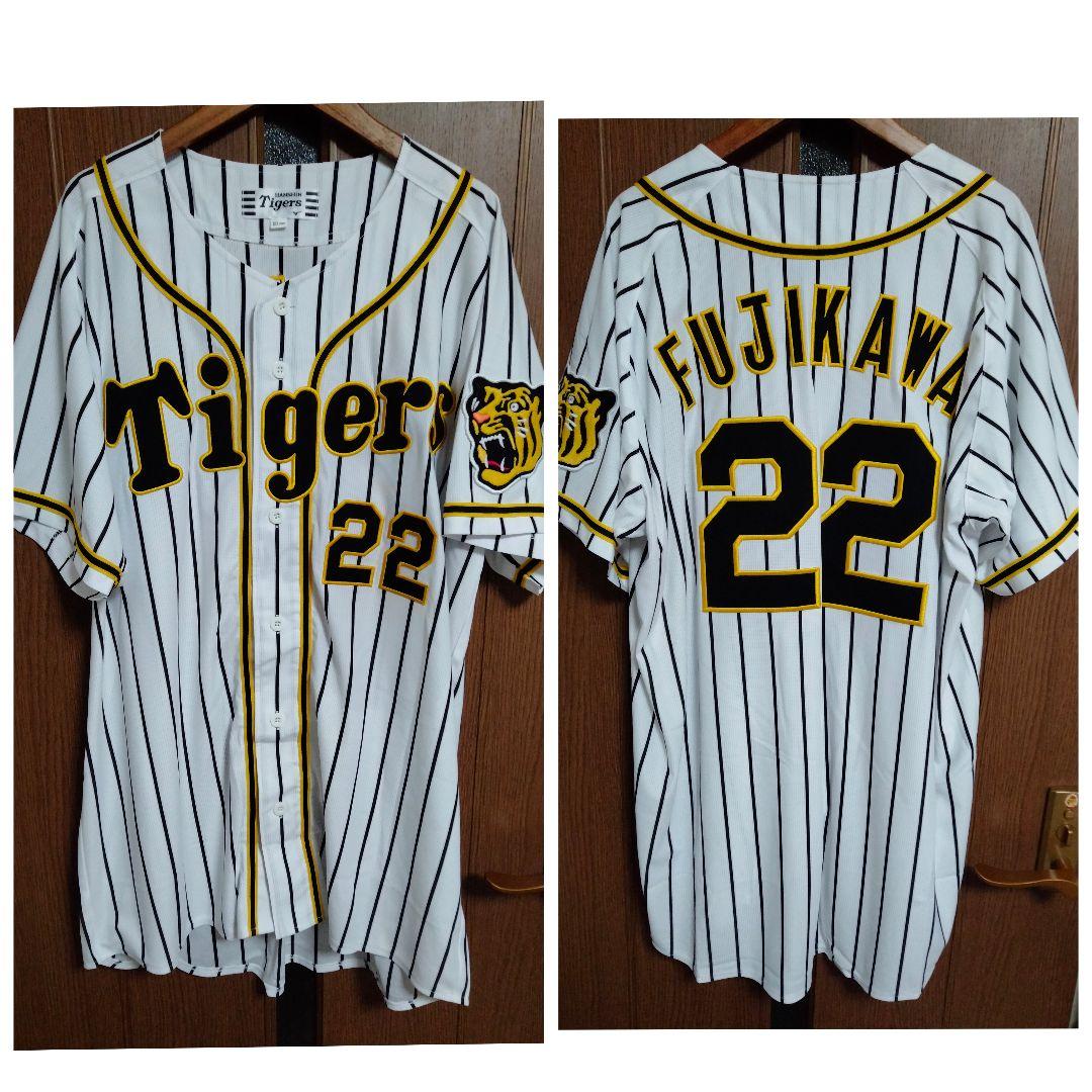 ミズノ 阪神タイガース 藤川 球児 #22 刺繍 レプリカ ユニフォーム