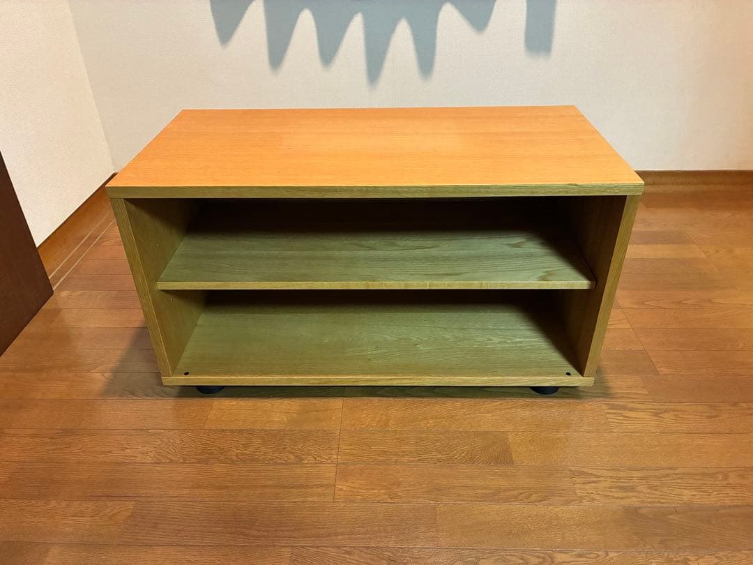 無印良品　廃盤　スタッキングキャビネット・幅82.5cm・基本セット・オーク材 スタッキングキャビネット・幅82．5cm・ハイタイプ・基本セット